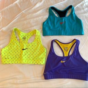 Nike Pro Dry Fit sports bras